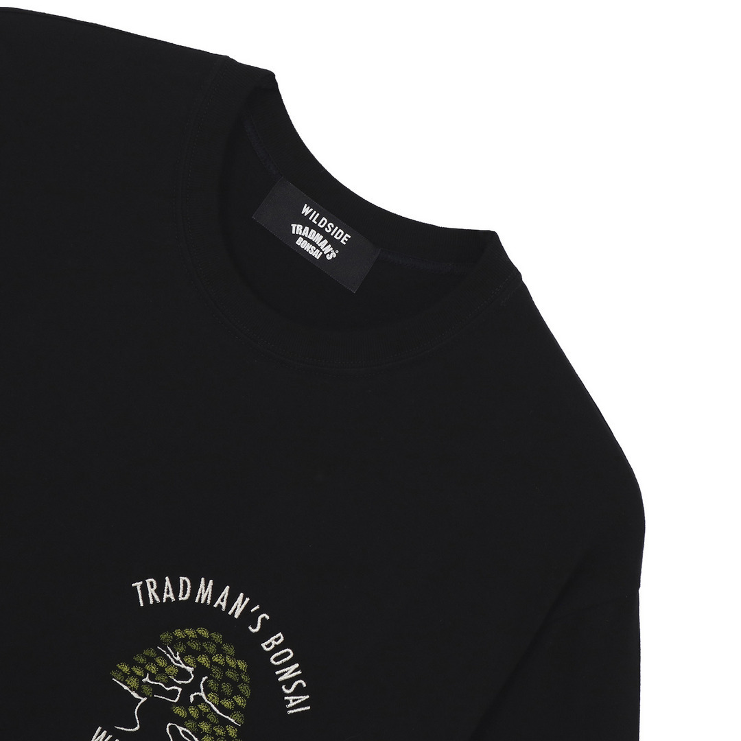 WILDSIDE × TRADMAN'S BONSAI Bonsai Embroidered T-shirt